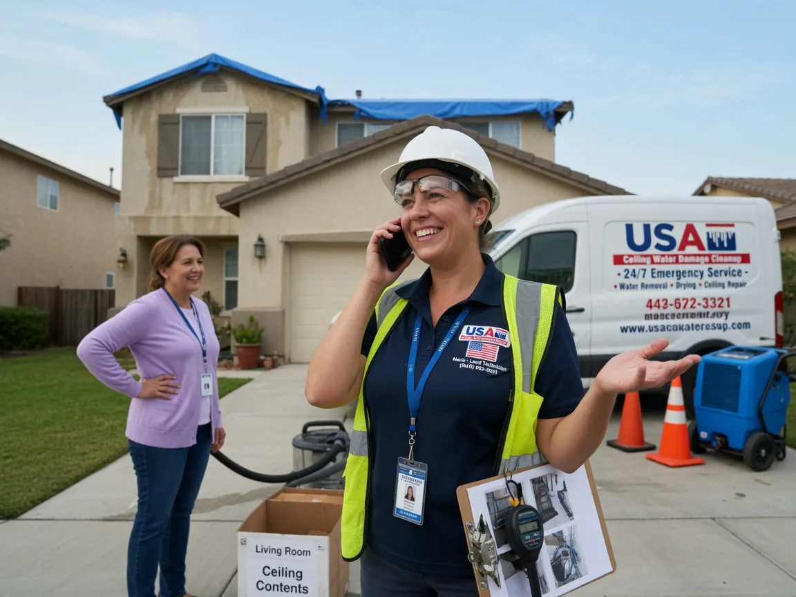 Ceiling Water Damage Restoration Dunlap, CA FAQs