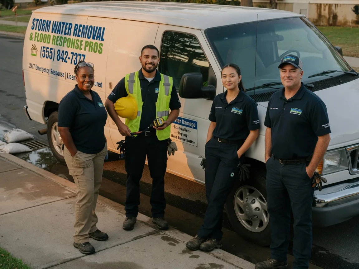 Storm Damage Water Removal company in Dunlap, CA