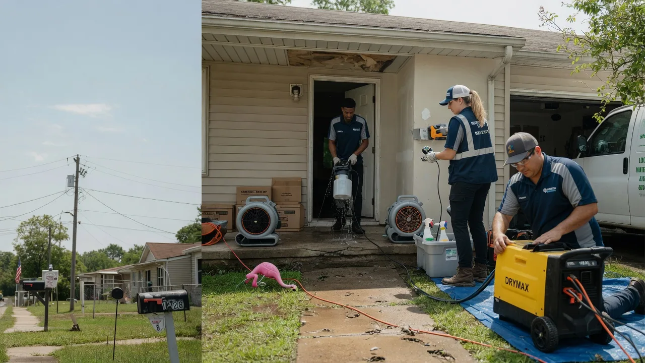 Storm Damage Water Removal in Dunlap, CA near me